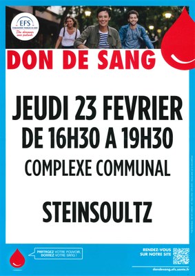 Don de Sang à Steinsoultz 
