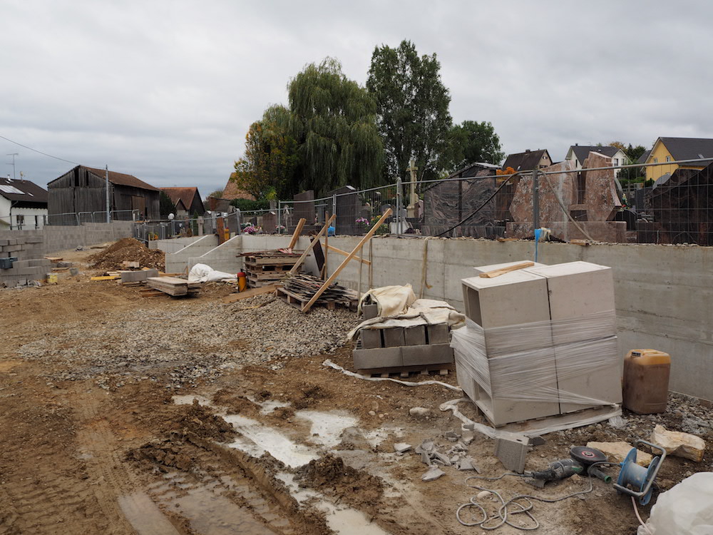 Extension du cimetière