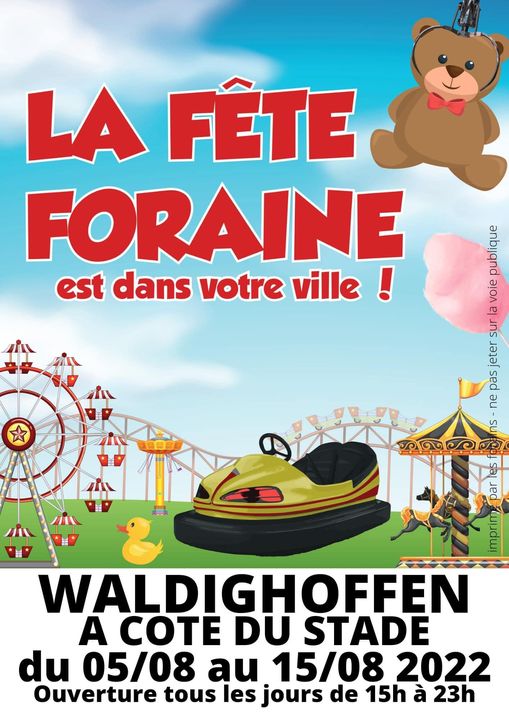 Fête foraine à Waldighoffen 