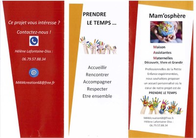Flyer Maison d'Assistantes Maternelle