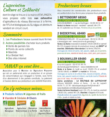 Guide de productions locales du Sundgau