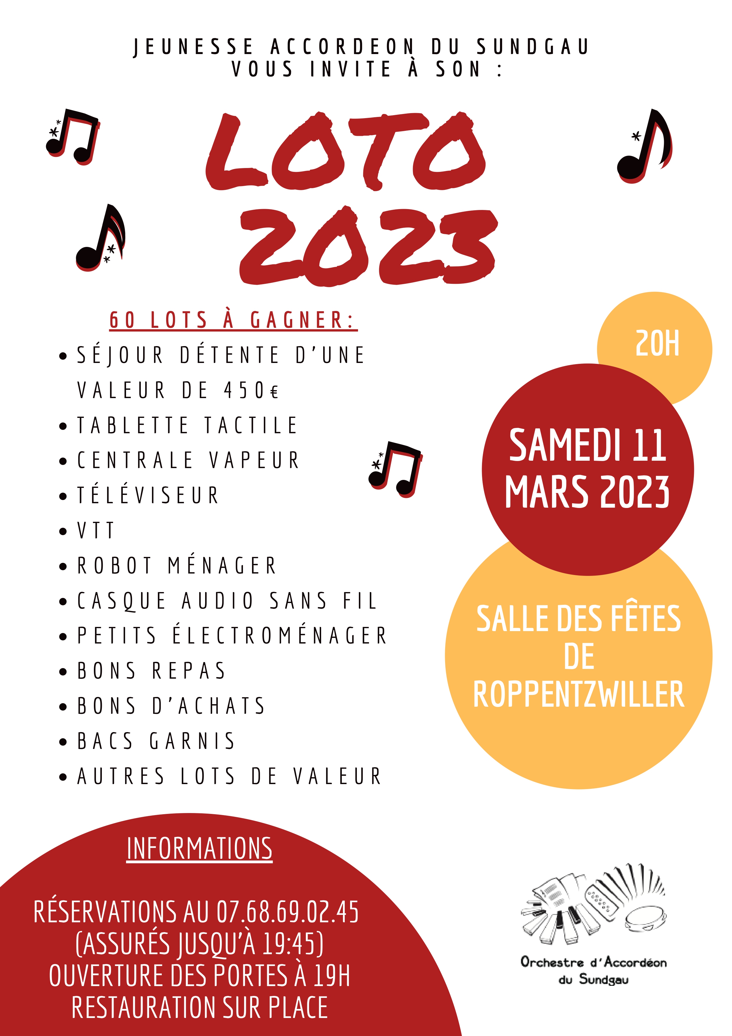 Jas - affiche loto 2023