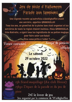 Jeu de piste d'Halloween