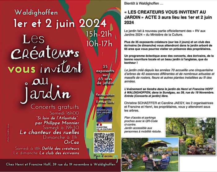 Les créateurs s'invitent au jardin