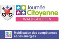 Logo de la 1ere journée citoyenne de Waldighoffen, le 21 mai 2016.