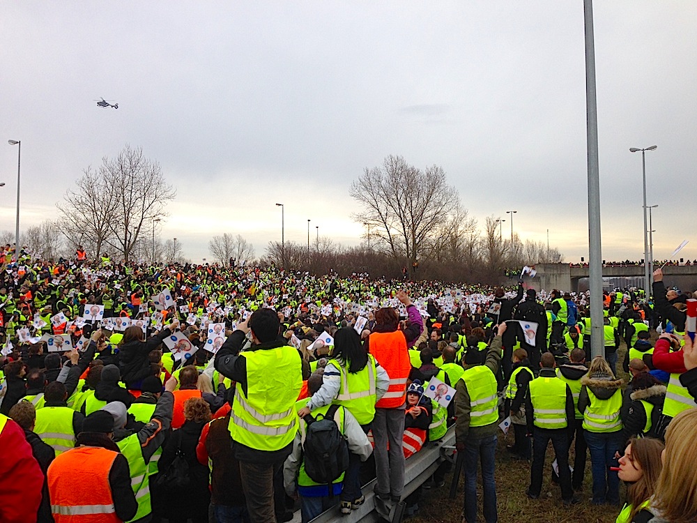 Manif des Frontaliers le 1er février 2014-1