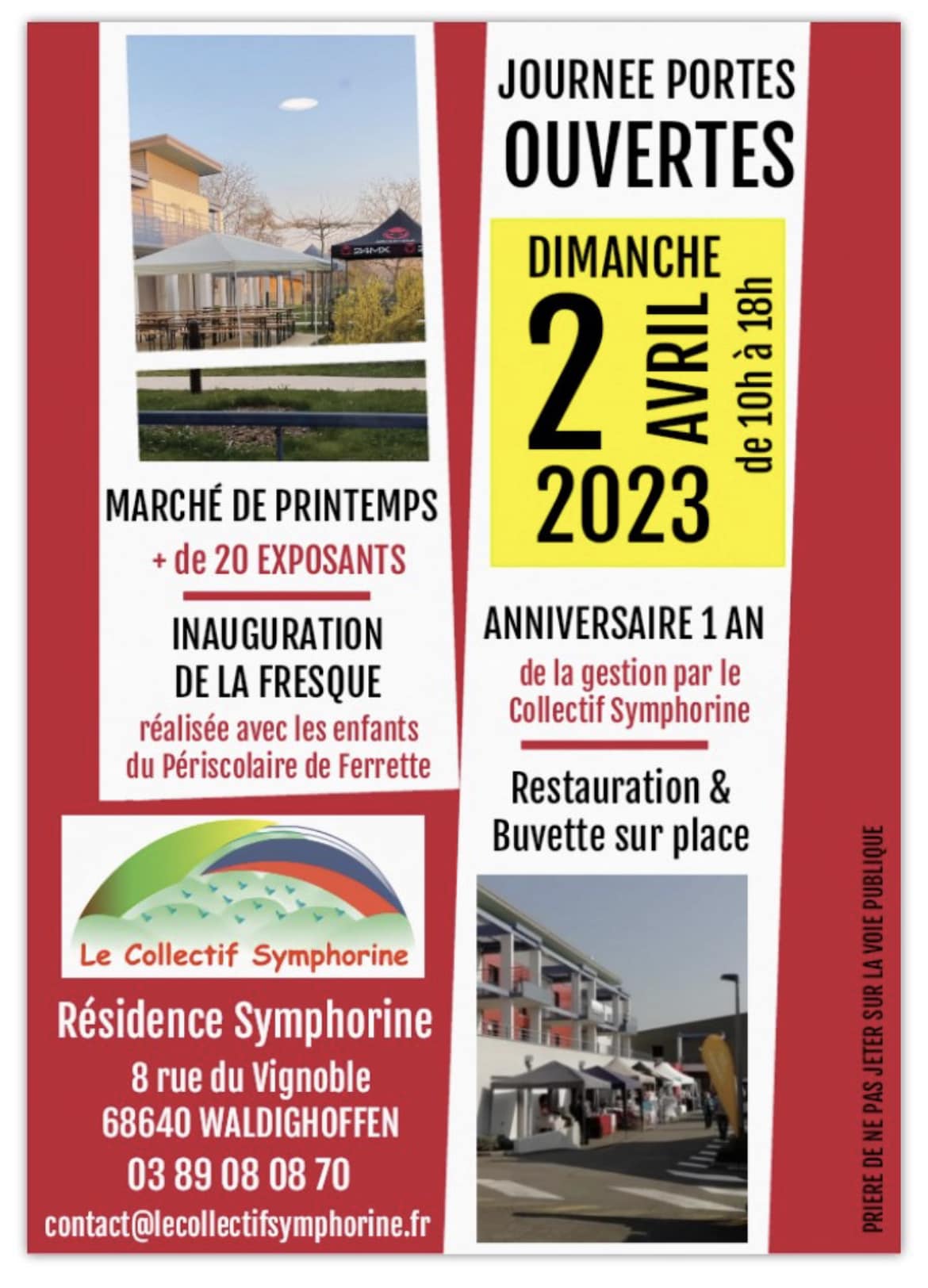 Marché de printemps et journée portes ouvertes à la Résidence symphorine