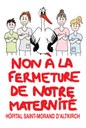 Non a la fermeture de la maternité d'Altkirch