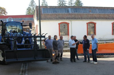 Remise de la clé au Maire