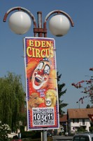 Affiche cirque Eden mai 2011 à Waldighoffen