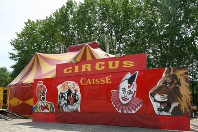 Chapiteau du cirque Eden Circus