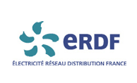 Logo de la Société ERDF (Agence Réseau Electricité de France)