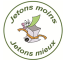 Logo Jetons moins, jetons mieux