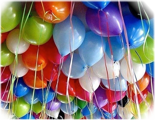 Ballons pour anniversaires