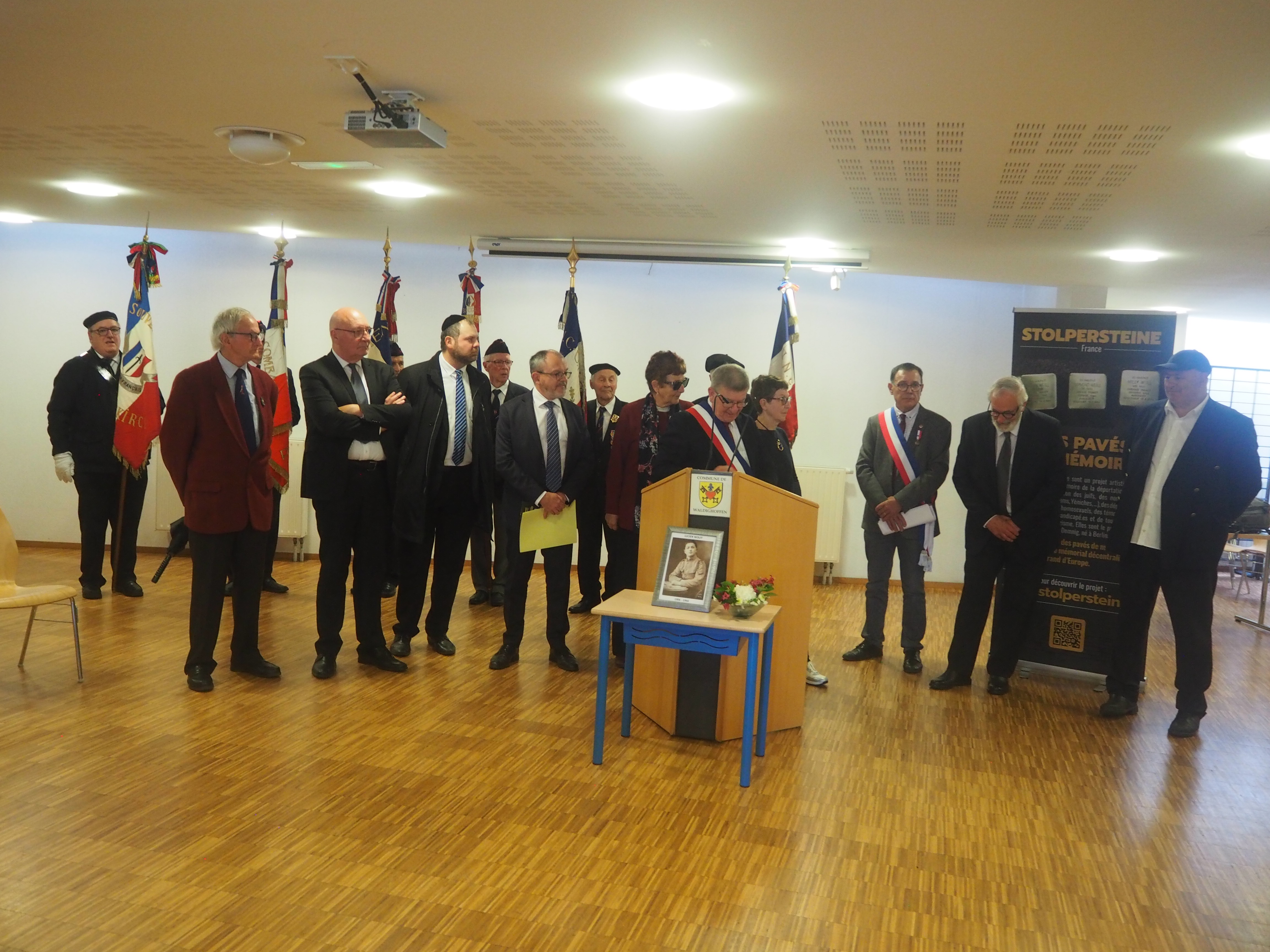 Pose du Stolperstein le 15/05/2024 pour M. Lucien Wolff-6