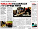 Cet article est le bilan, par le journal "L'Alsace", de l'Expo-Habitat 2010 à Waldighoffen