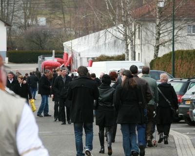 Ca défile à l'Expo-Habitat 2011 de Waldighoffen