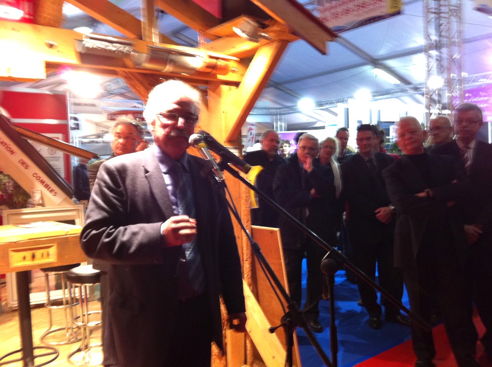 Discours de Armand REINHARD, Conseiller Général - Inauguration de l'Expo-Habitat 2011 de Waldighoffen