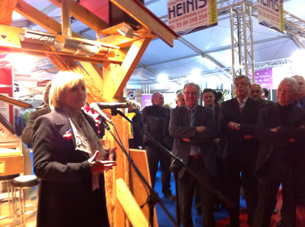 Discours de Patricia SCHILLINGER, Sénatrice du Haut-Rhin - Inauguration de l'Expo-Habitat 2011 à Waldighoffen