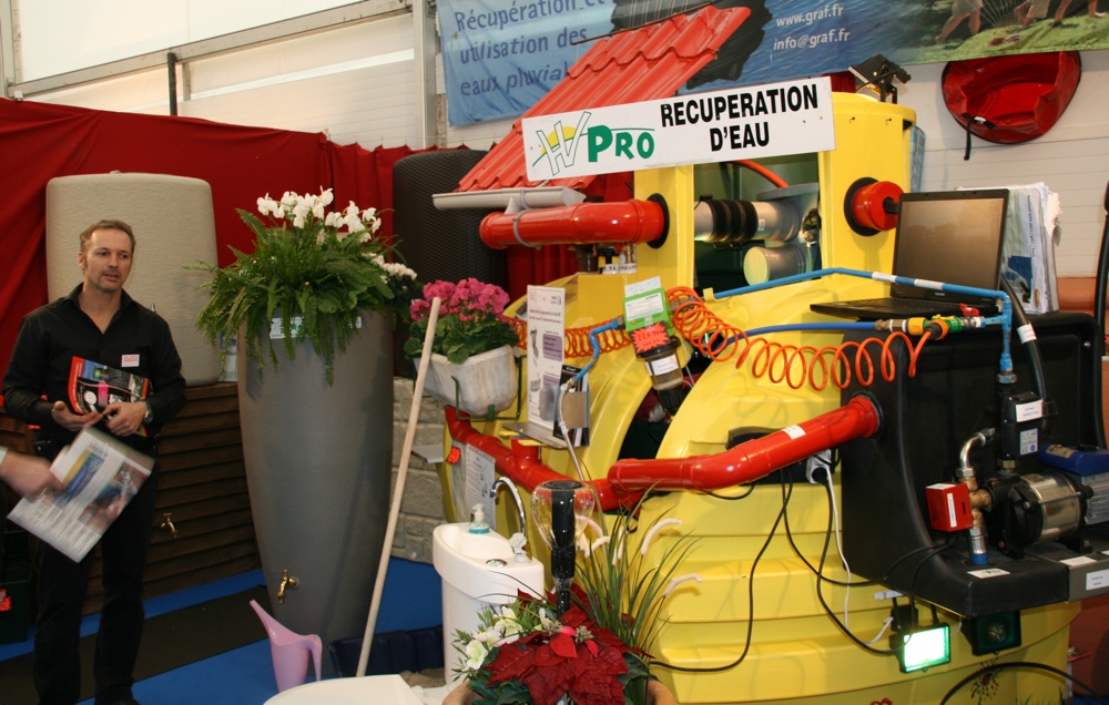 Une machine surprenante à l'Expo-Habitat 2011 de Waldighoffen