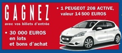 Visuel voiture à gagner