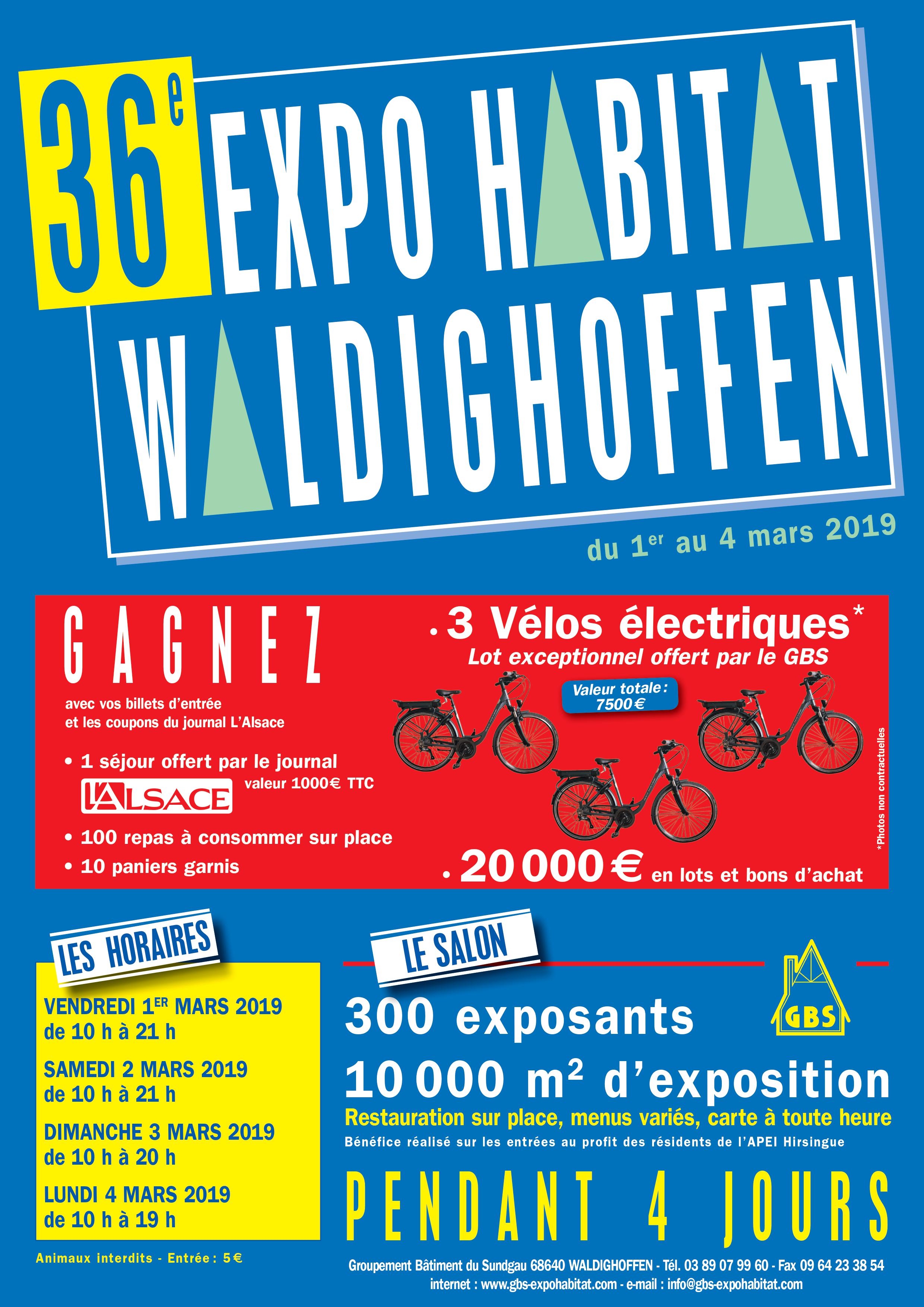 Affiche Expo-habitat 2019