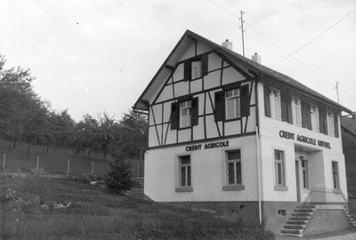 Vue de l&rsquo;ancien Crédit Agricole Mutuel