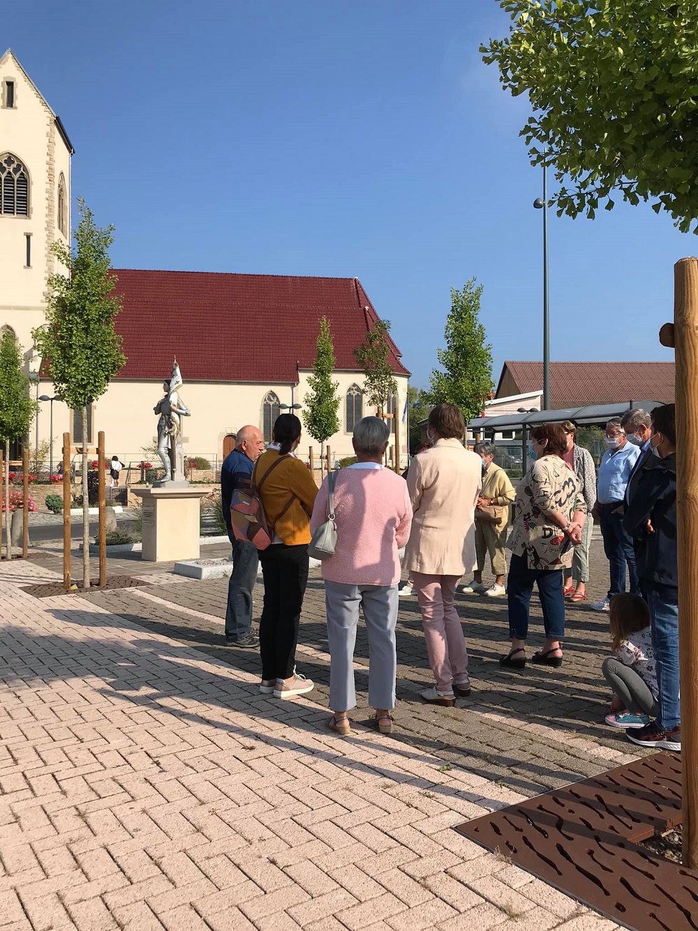 Statue Jeanne D'Arc Patrimoine 2020