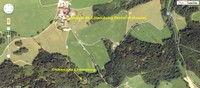 Le château et le domaine (la ferme) du Löwenburg avec Google Maps