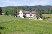 Löwenburg-le domaine-vue en début de balade vers le château