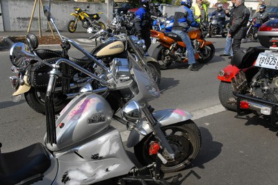 Rassemblement de motos