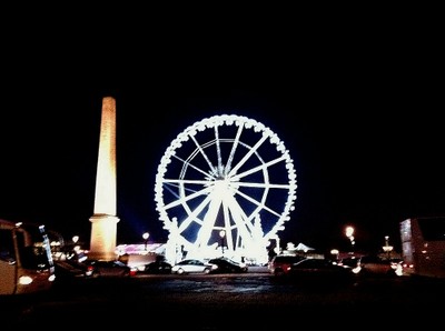 La grande roue de la place de la Concorde