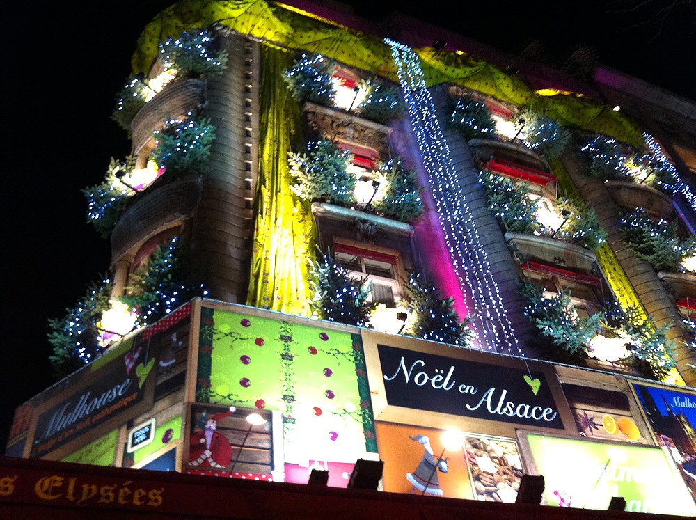 Maison d'Alsace sur les Champs Elysées