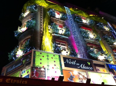 Maison d&rsquo;Alsace sur les Champs Elysées