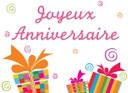 Joyeux Anniversaire cadeaux