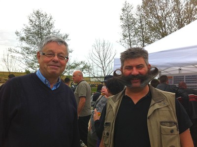 Henri Hoff et Hervé Diebolt le 1er mai 2012