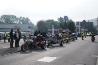 Rassemblement de motards - 1er mai 2011 - alignement de trikes