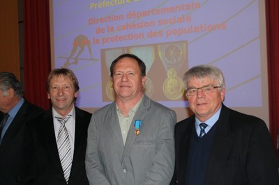 Avec Messieurs Schmitt Jean et Schmitt Alain