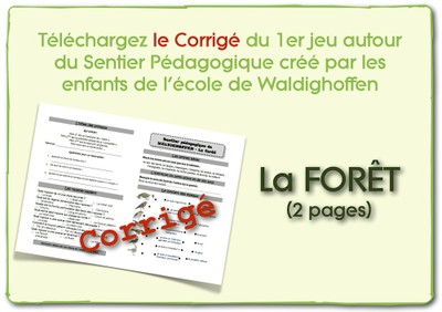 Corrigé 1er jeu