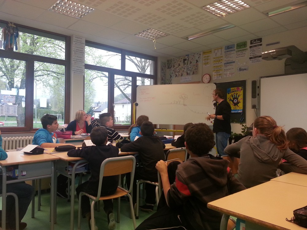 Retour sur le transect en salle de classe