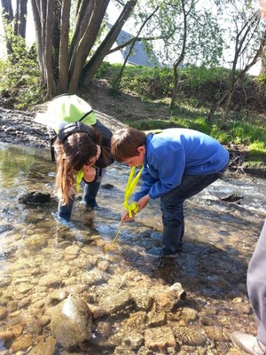 Mesure de la température de l'eau en profondeur