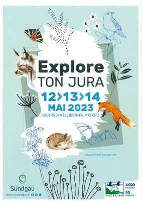 Affiche découverte Natura 2000 du 12 au 14 mai 2023