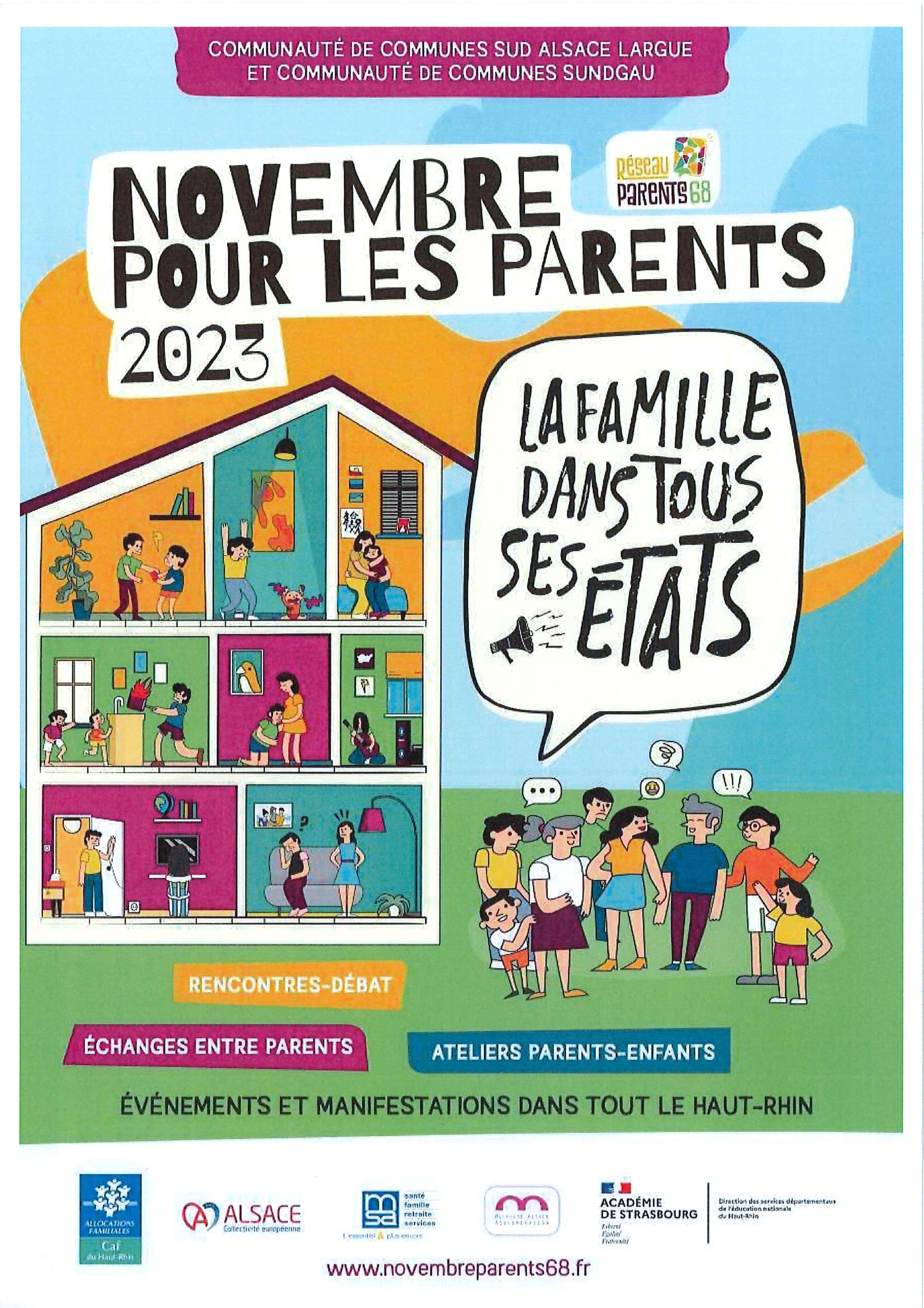 Affiche Novembre pour les parents 2023