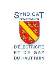 Logo Syndicat départemental d'électricité et de gaz du Haut-Rhin
