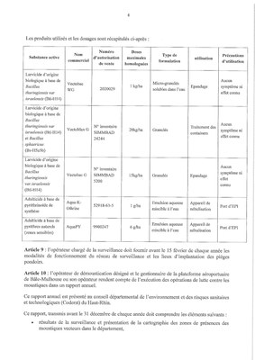 Arrêté préfectoral - plan national anti-dissémination du chikungunya et de la dengue