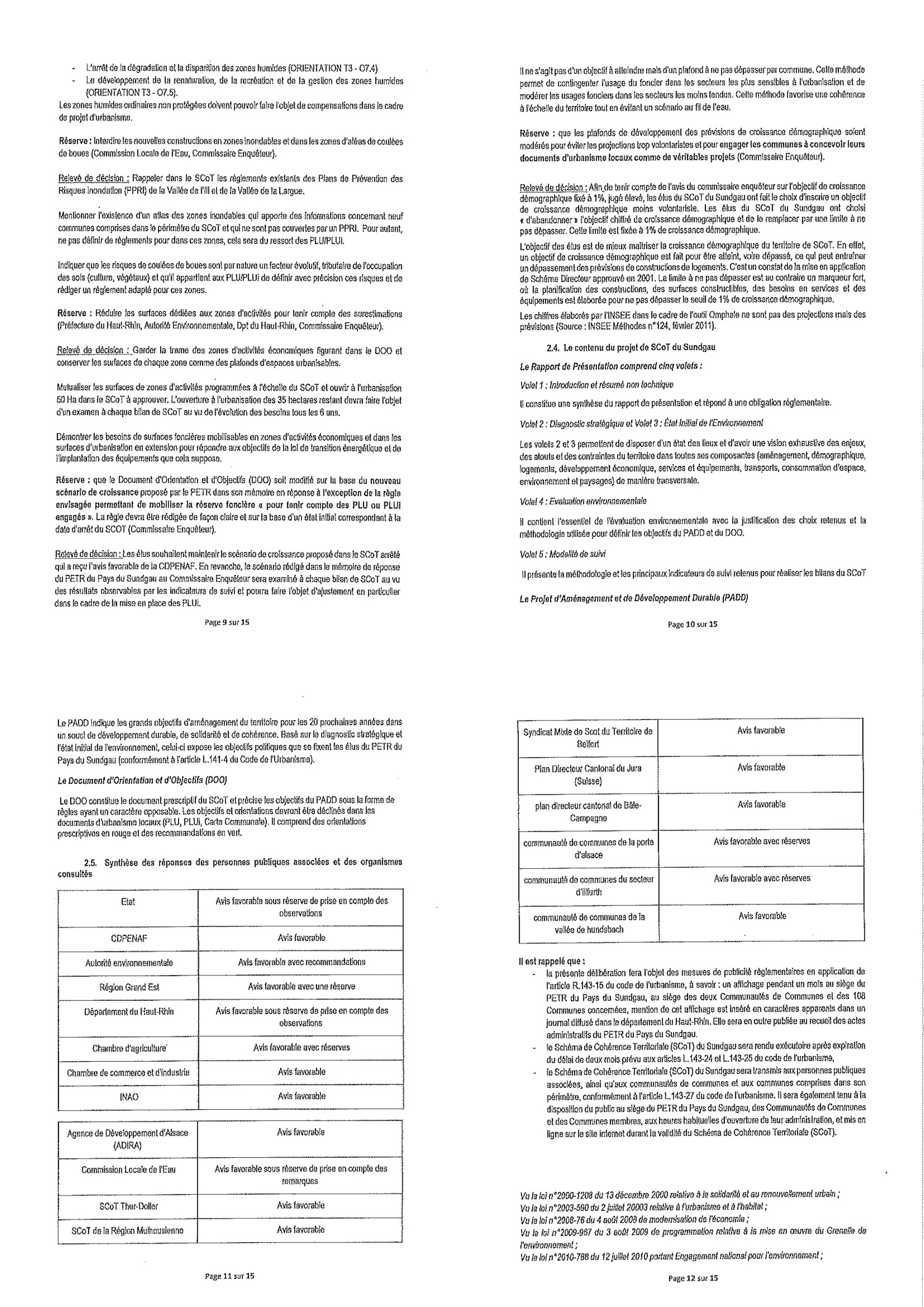 Extrait du procès verbal du conseil syndical p3