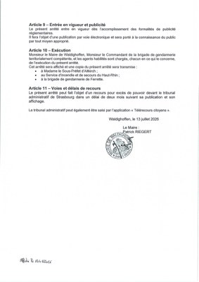 Arrêté du Maire 2026/66 page 3