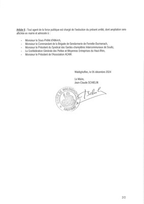 Arrêté du Maire n°2024/66 - page 2