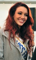 Delphine Wespiser, Miss France 2012, photo Jean-Paul Girard
