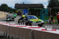 Photo de JP Girard : arrivée de la caravane du sang dans la cour du Forum